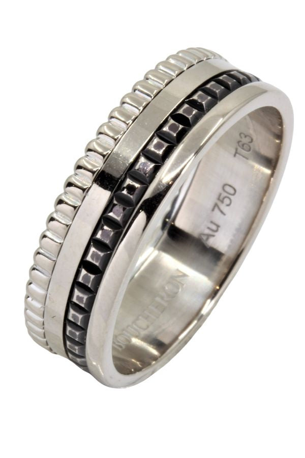 BOUCHERON 4 BLACK EDITION SMALL RING