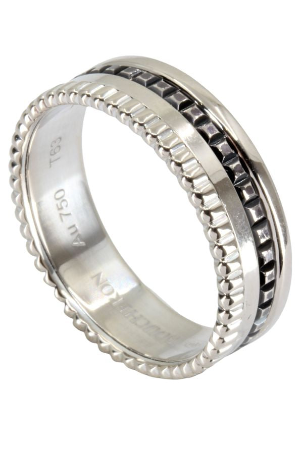 BOUCHERON 4 BLACK EDITION SMALL RING