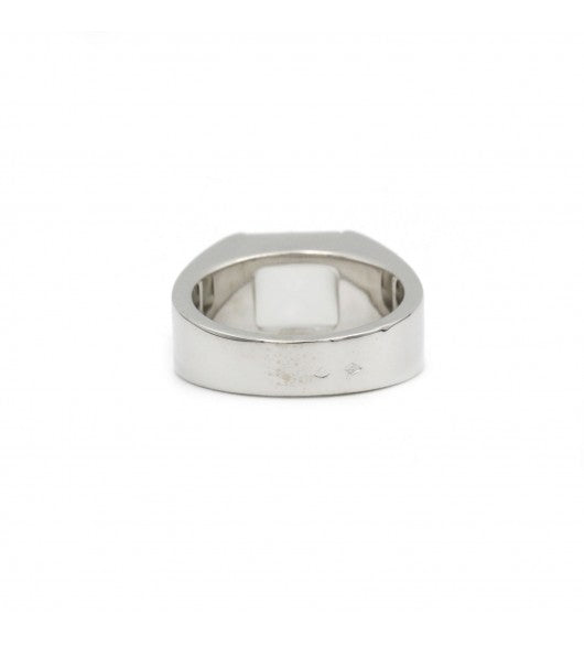 Cartier, Tank Ring, White Gold Moonstone