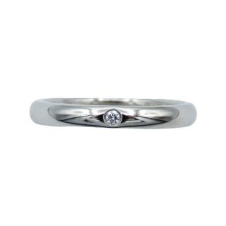 Tiffany, platinum and diamond wedding band.