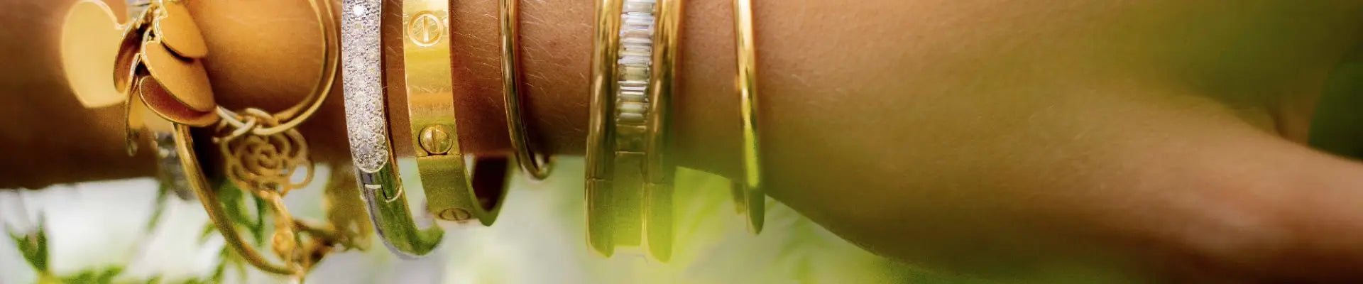 Bracelets signés vintage