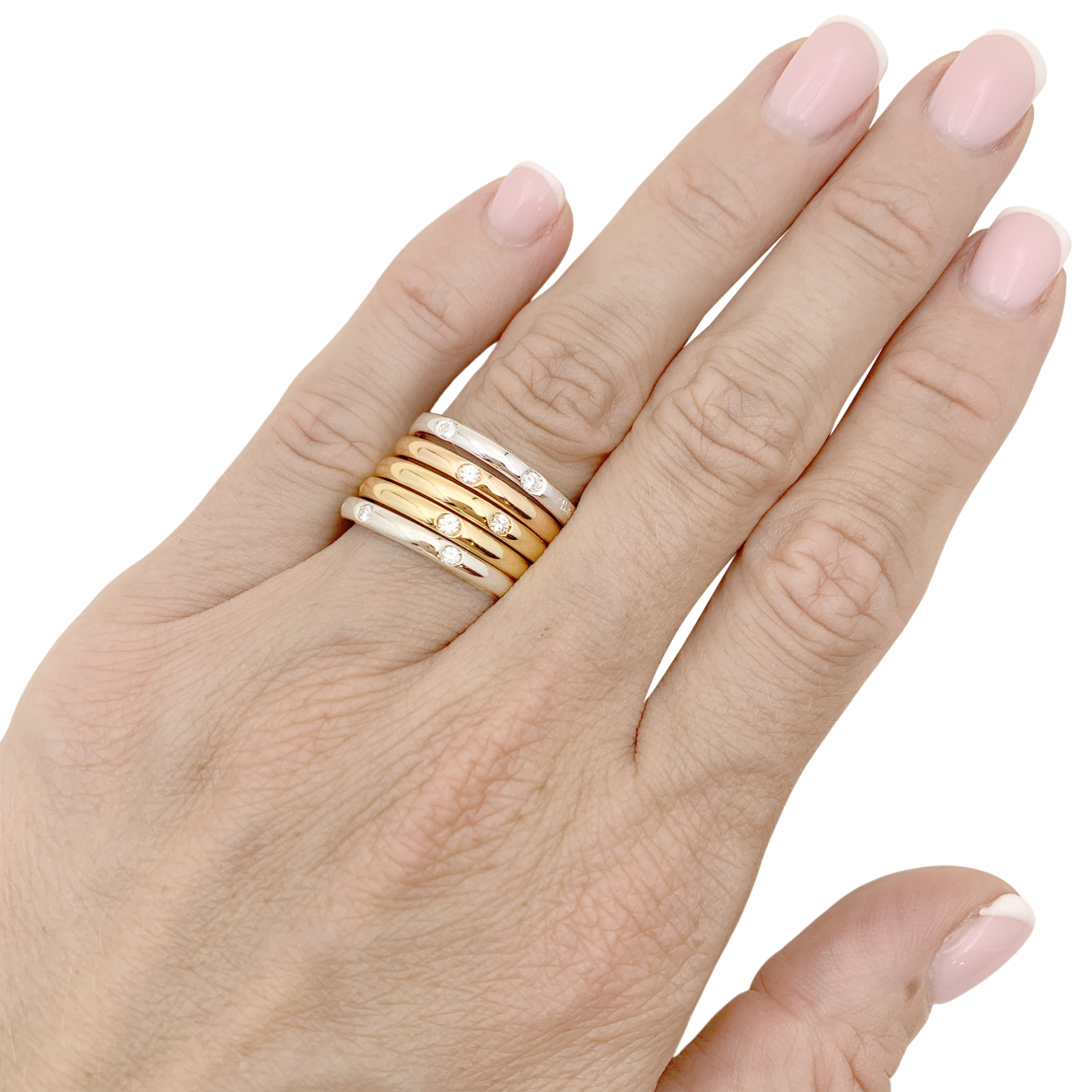 Bague Pomellato, "Lucciole", or jaune, diamant.