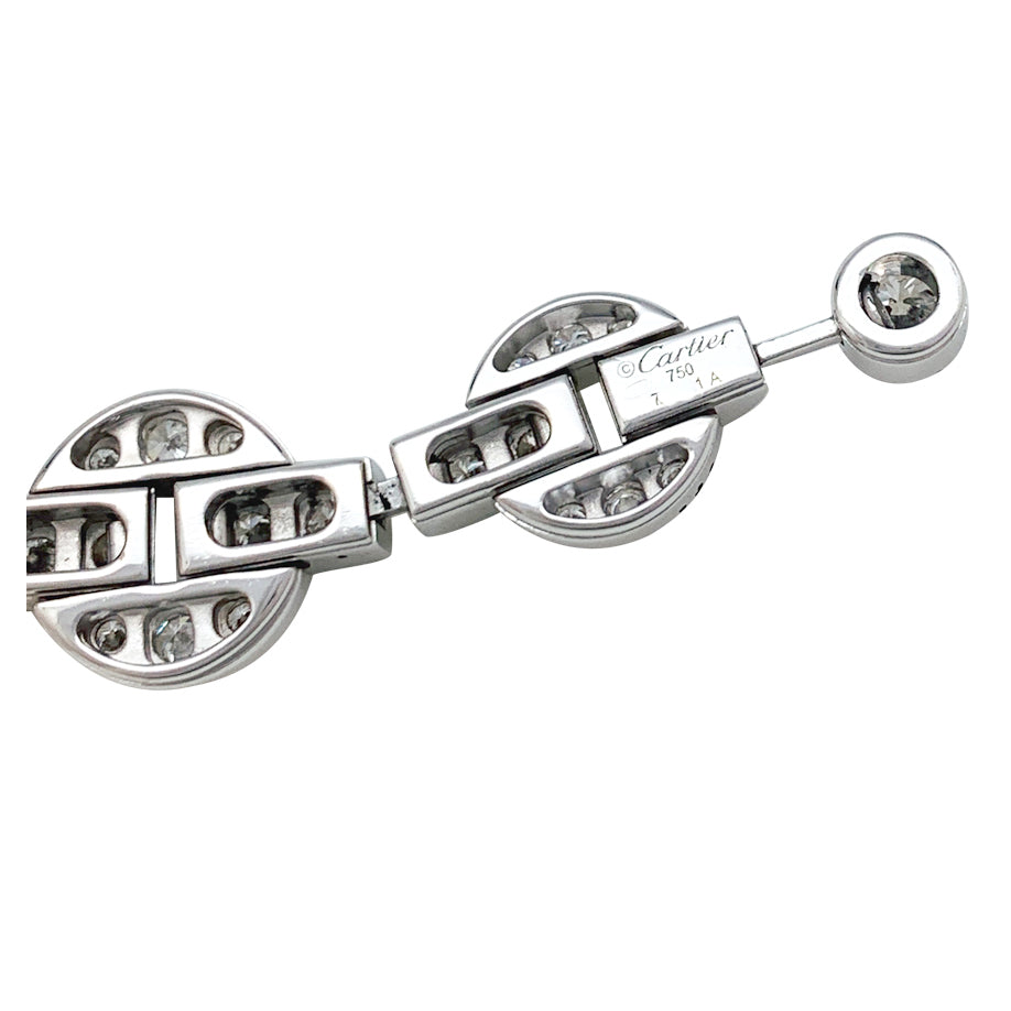 Vintage Cartier "Himalia" drop earrings