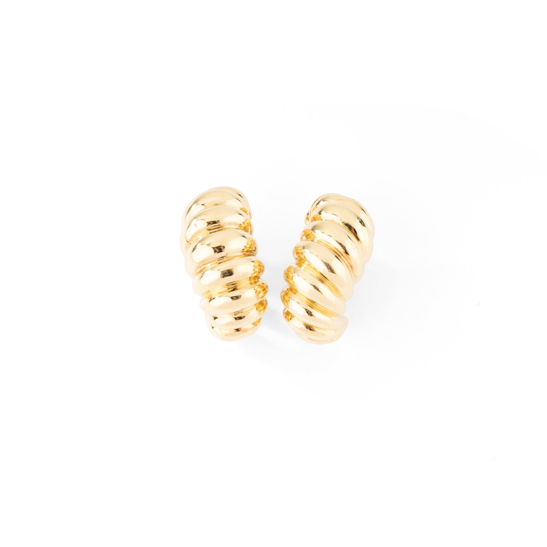 Boucles d'oreilles Tiffany & Co, en or jaune 18k