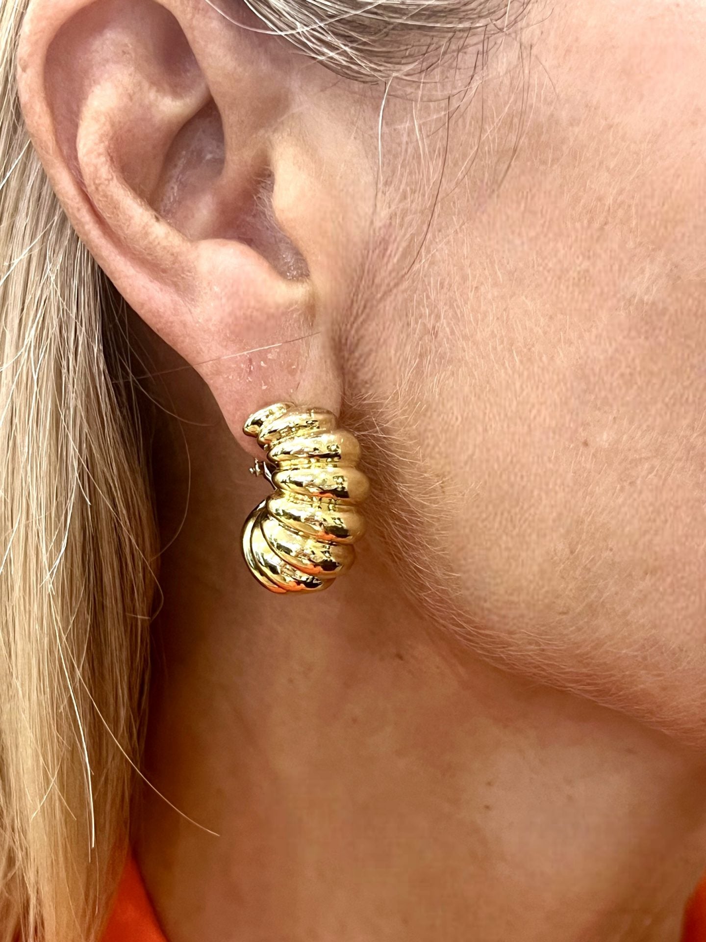 Boucles d'oreilles Tiffany & Co, en or jaune 18k