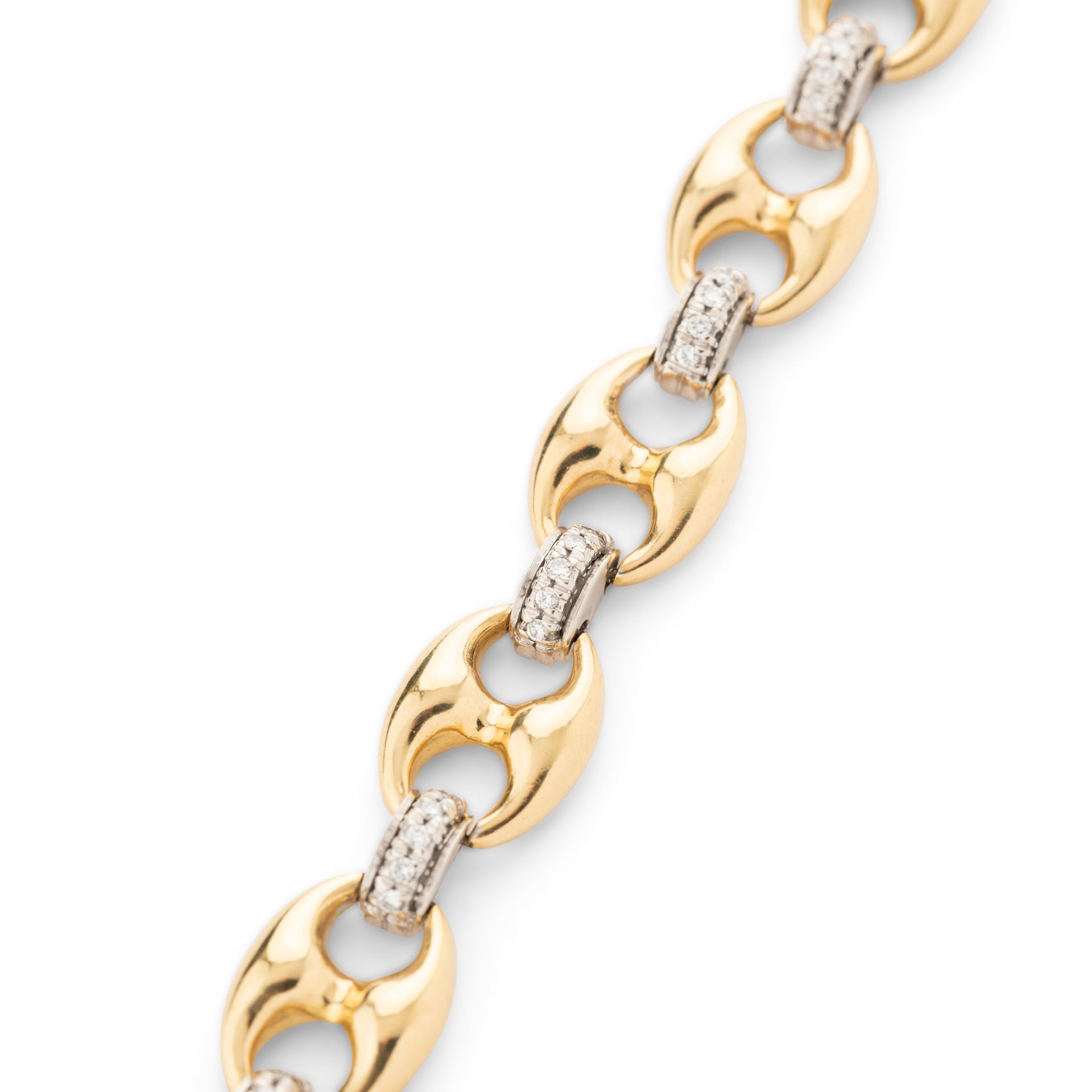 Piaget bracelet in yellow gold and vintage diamonds