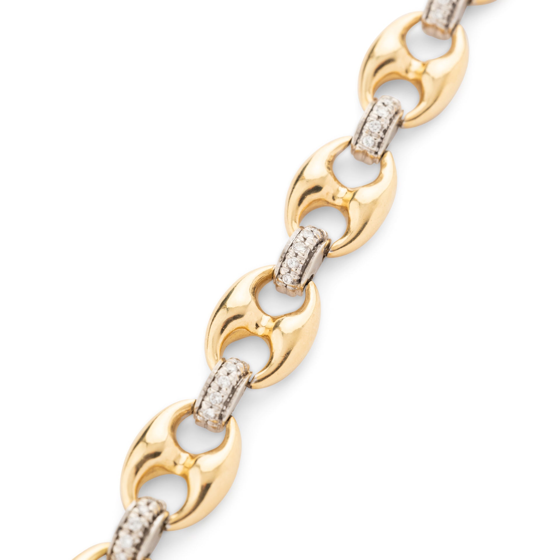 Piaget bracelet in yellow gold and vintage diamonds