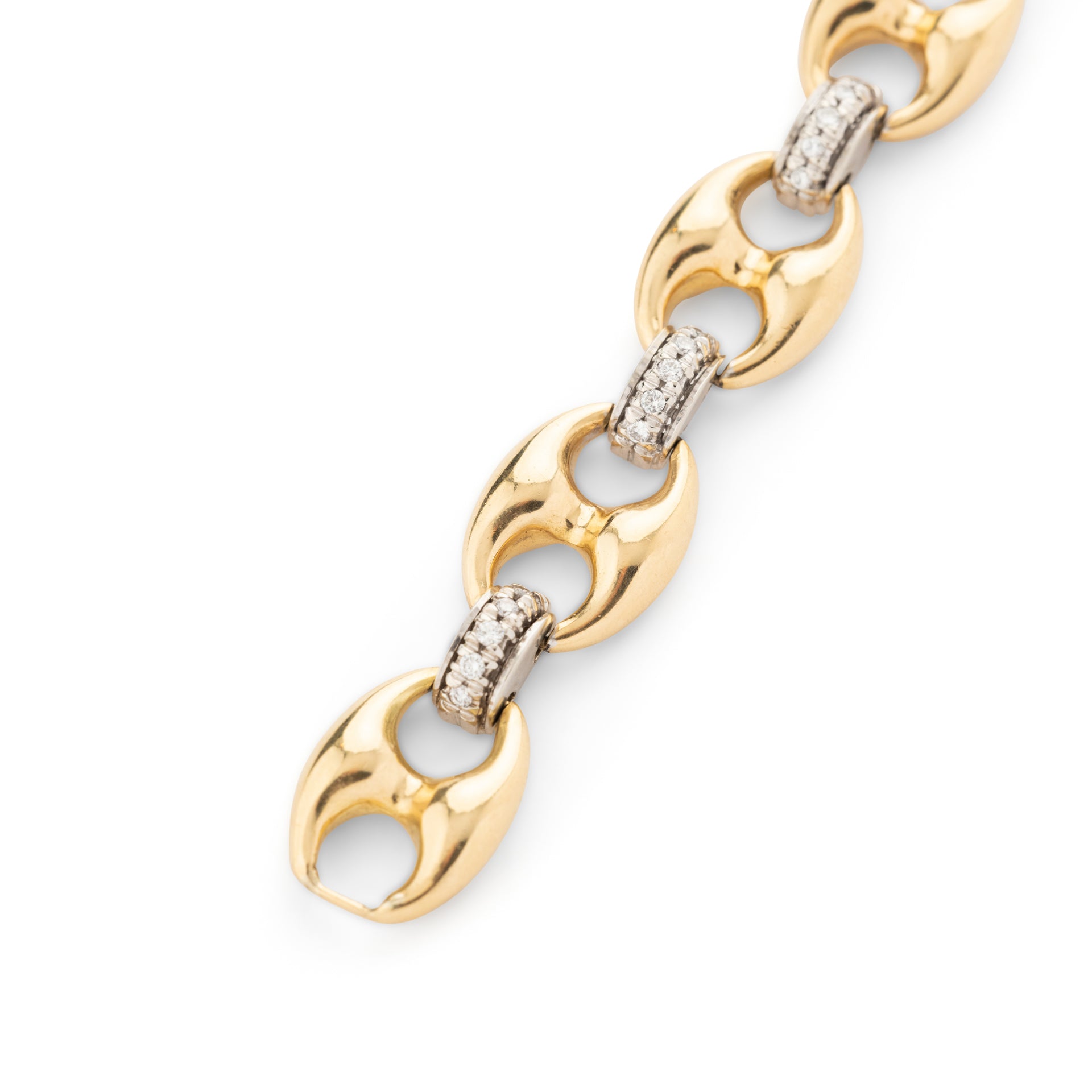 Piaget bracelet in yellow gold and vintage diamonds
