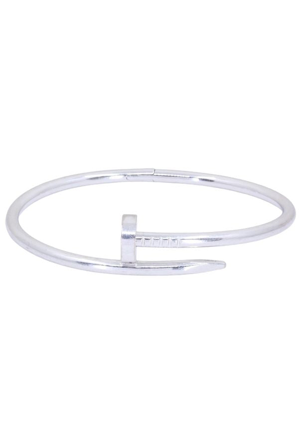Bracelet Cartier "juste un clou" en or blanc