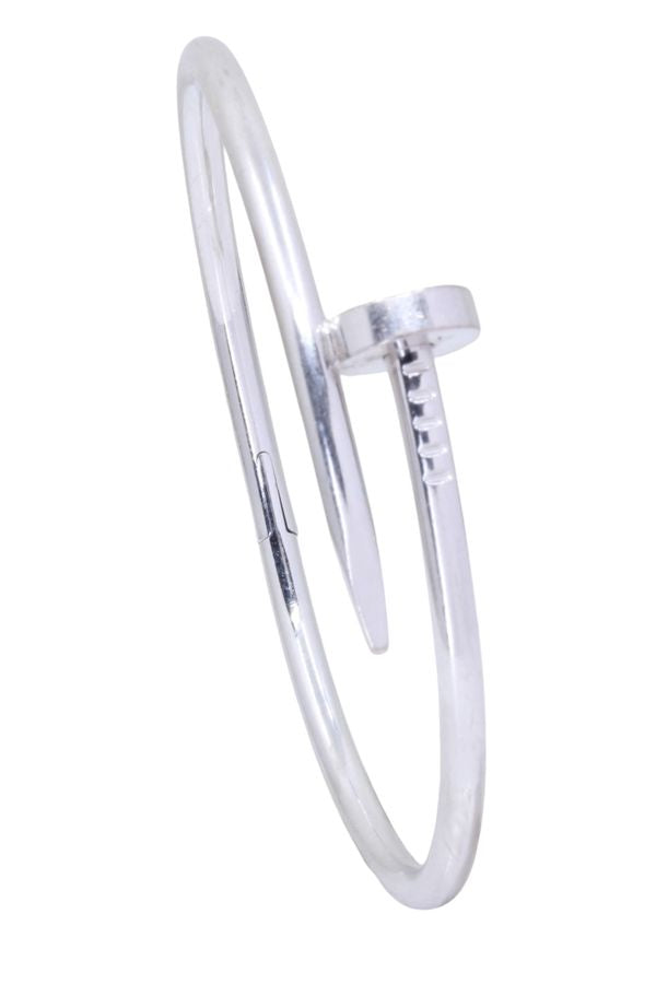 Bracelet Cartier "juste un clou" en or blanc