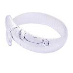 Chaumet "Plume" white gold bracelet.