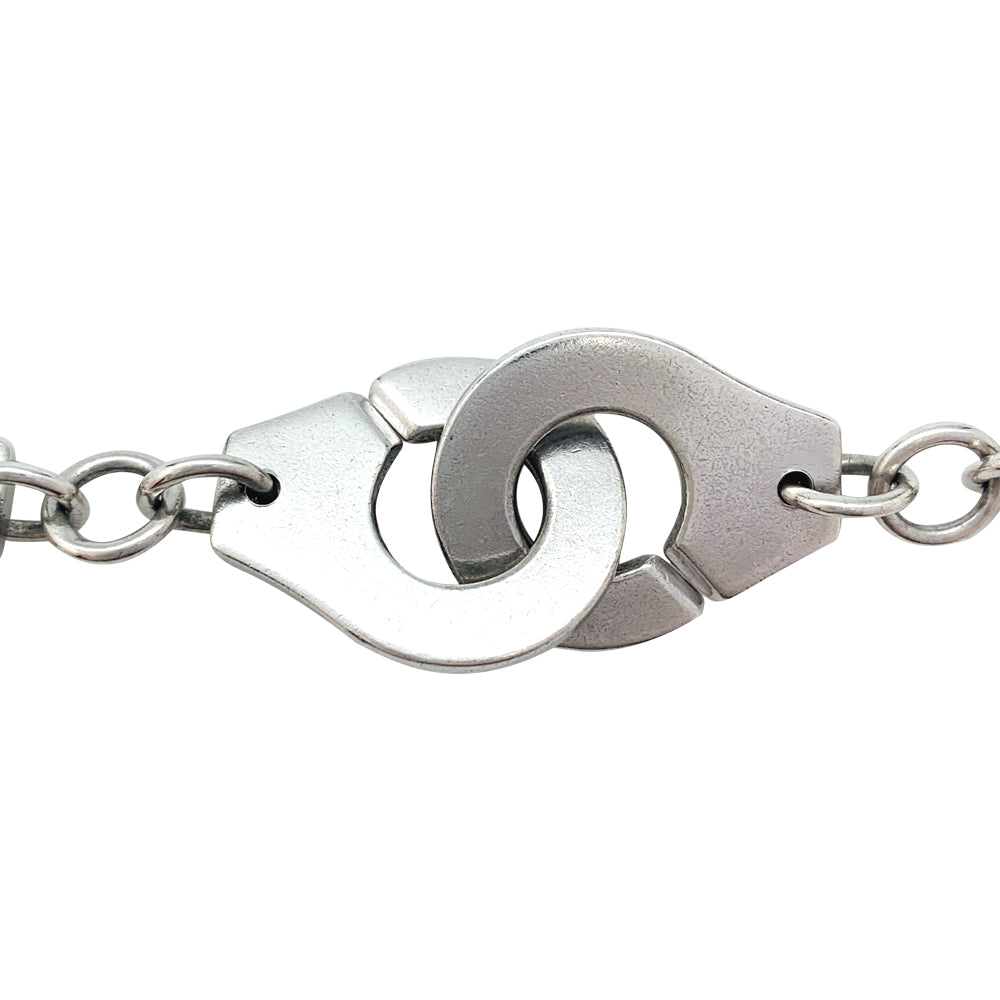 Bracelet Dinh Van "Menottes R20" en argent.