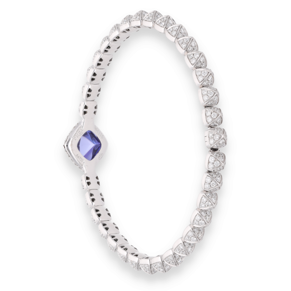 FRED "Sugar Loaf" bracelet in white gold, tanzanite and diamonds.