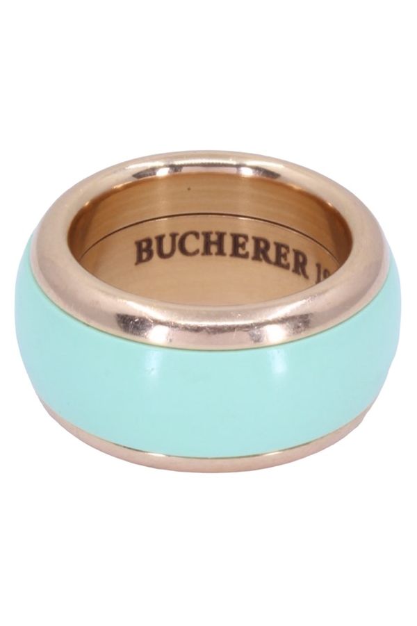 Bucherer, Variato Ring, 18K Yellow Gold, Hybrid Ceramic