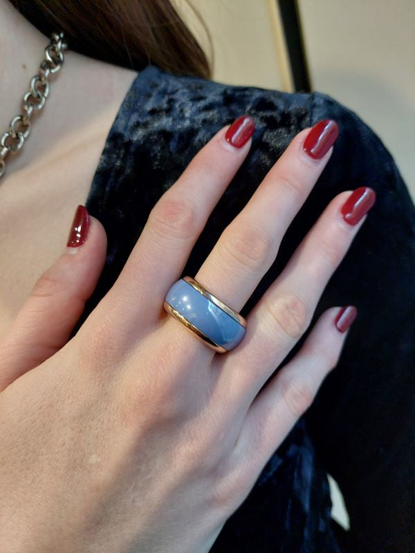 Bucherer, Bague Variato, Or jaune 18K, Céramique Hybride