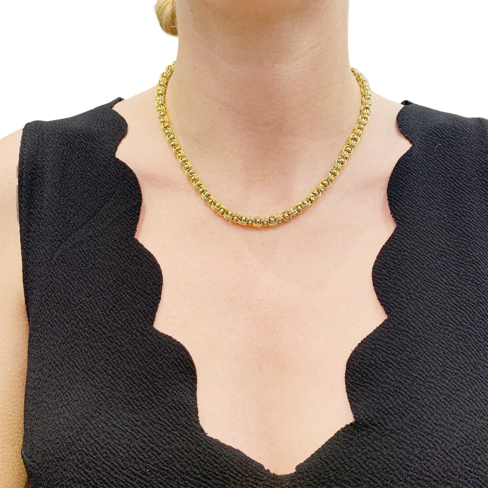 collier-or-jaune-occasion-maille-fantaisie-maison-eloe