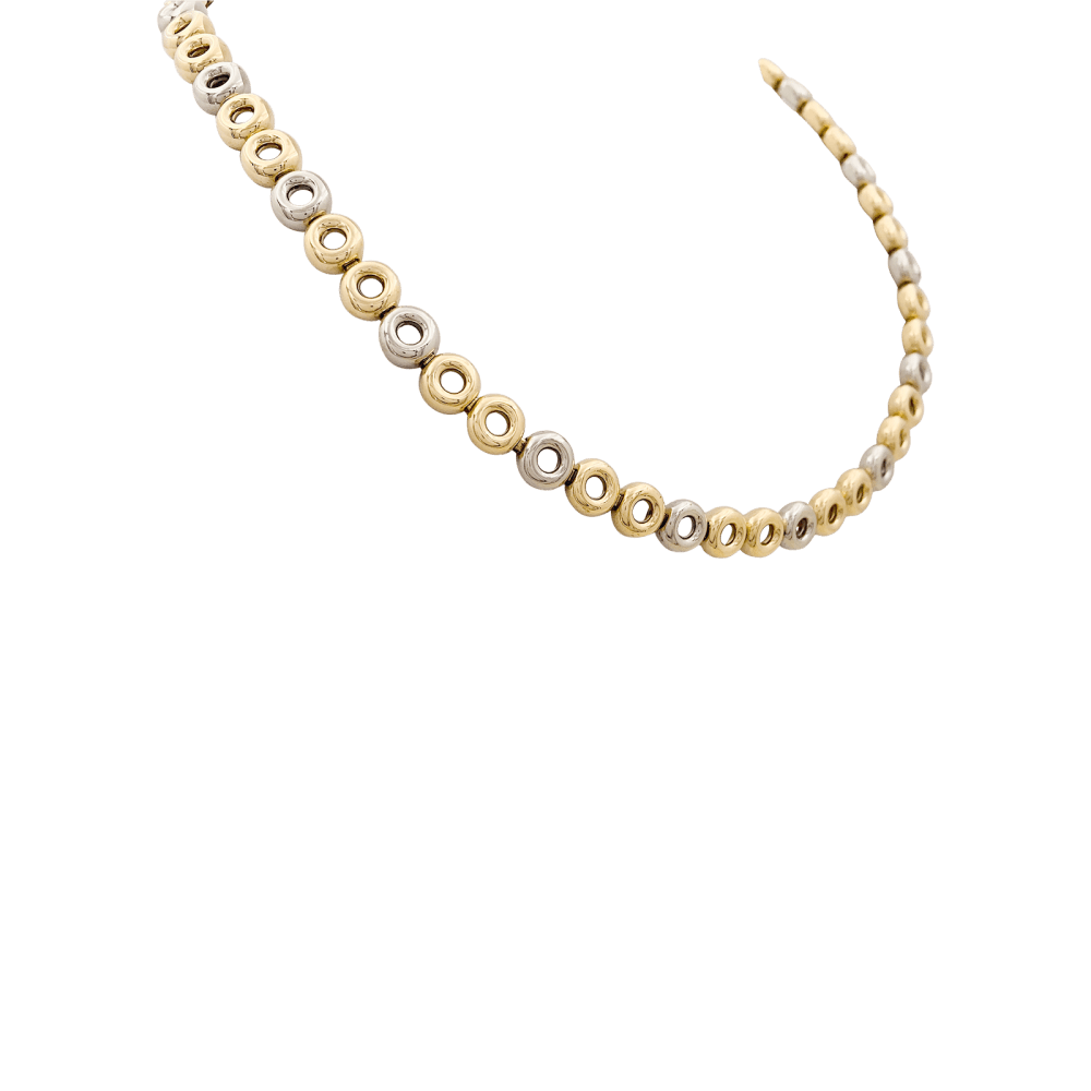 Collier trois ors.