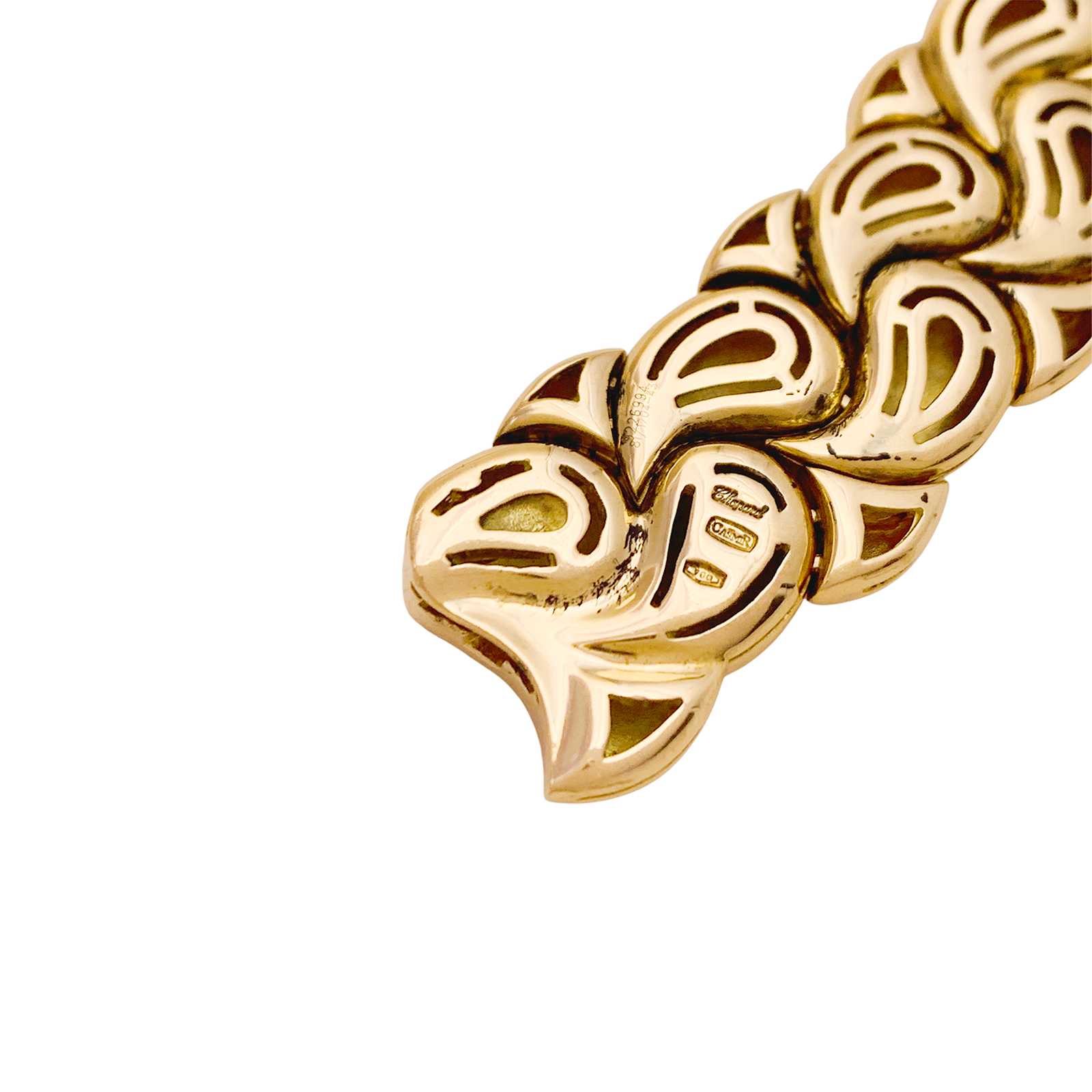 Collier-Sautoir CHOPARD CASMIR, or et diamants.