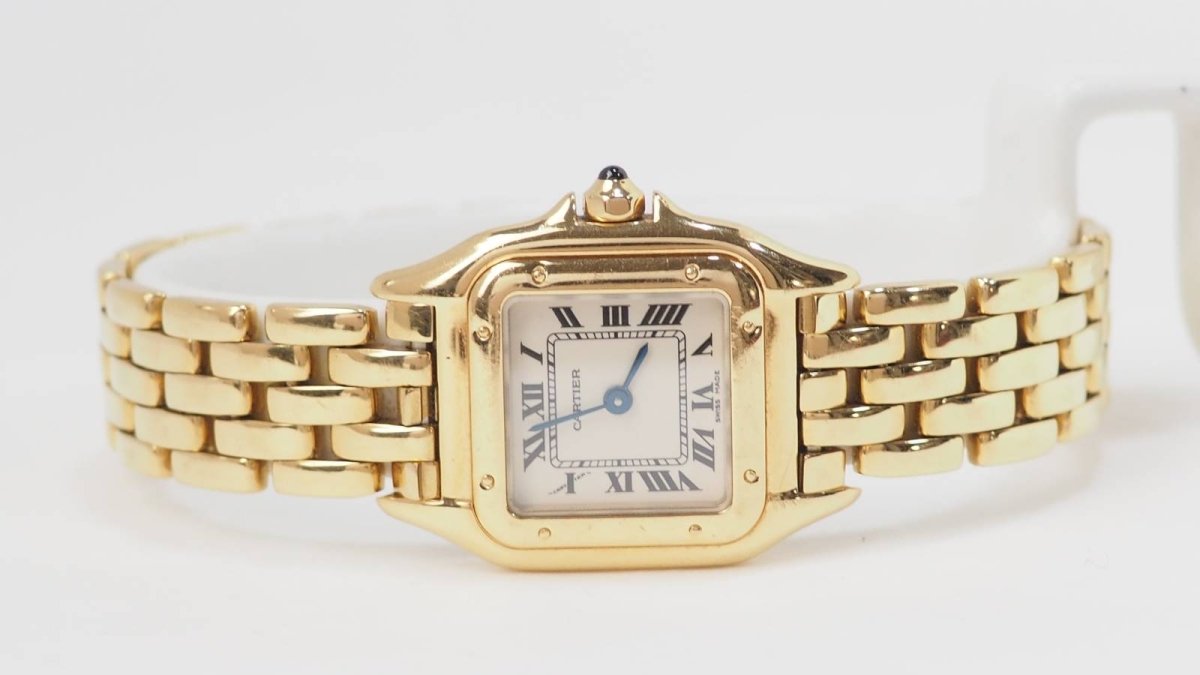 Cartier, Montre Panthere Or jaune Vintage full set - Maison Eloe