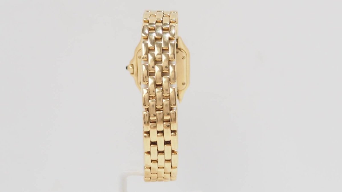 Cartier, Montre Panthere Or jaune Vintage full set - Maison Eloe