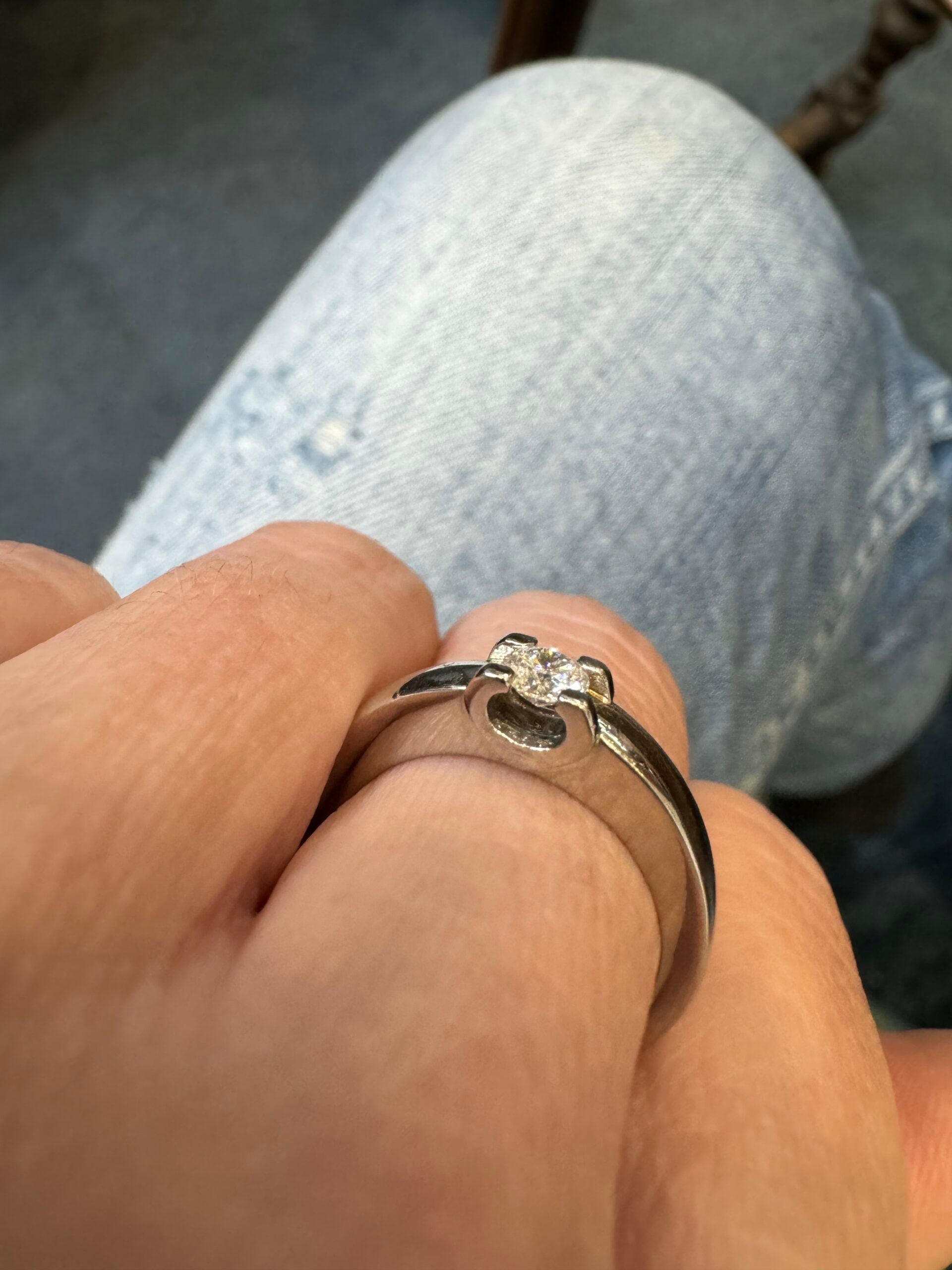 Cartier, Diamond Solitaire in Platinum