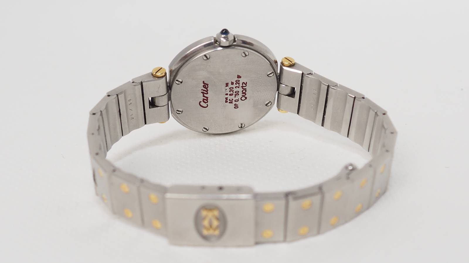 Cartier, Santos Vendome Gold and Steel Watch