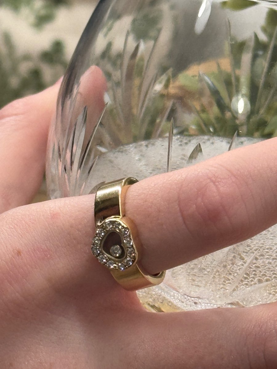 Chopard, Bague Happy Diamond Diamants - Maison Eloe