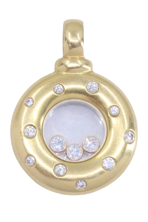 CHOPARD - PENDENTIF HAPPY DIAMONDS