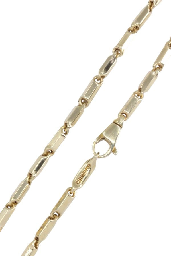 Chimento "bamboo" necklace in yellow gold