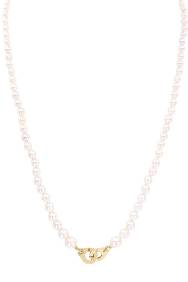 DINH VAN Pearl Necklace Handcuffs R10