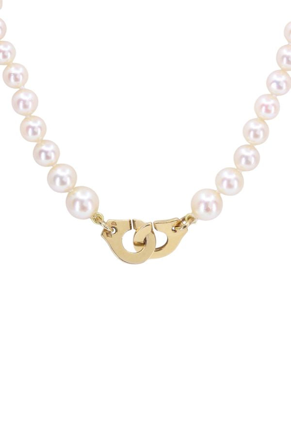 Collier de perles DINH VAN Menottes R10