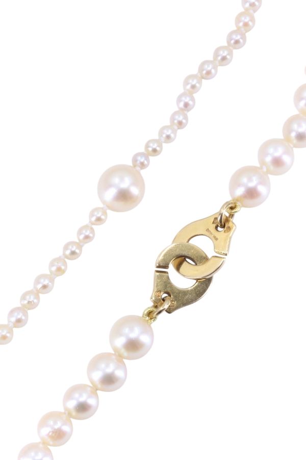 DINH VAN Pearl Necklace Handcuffs R10