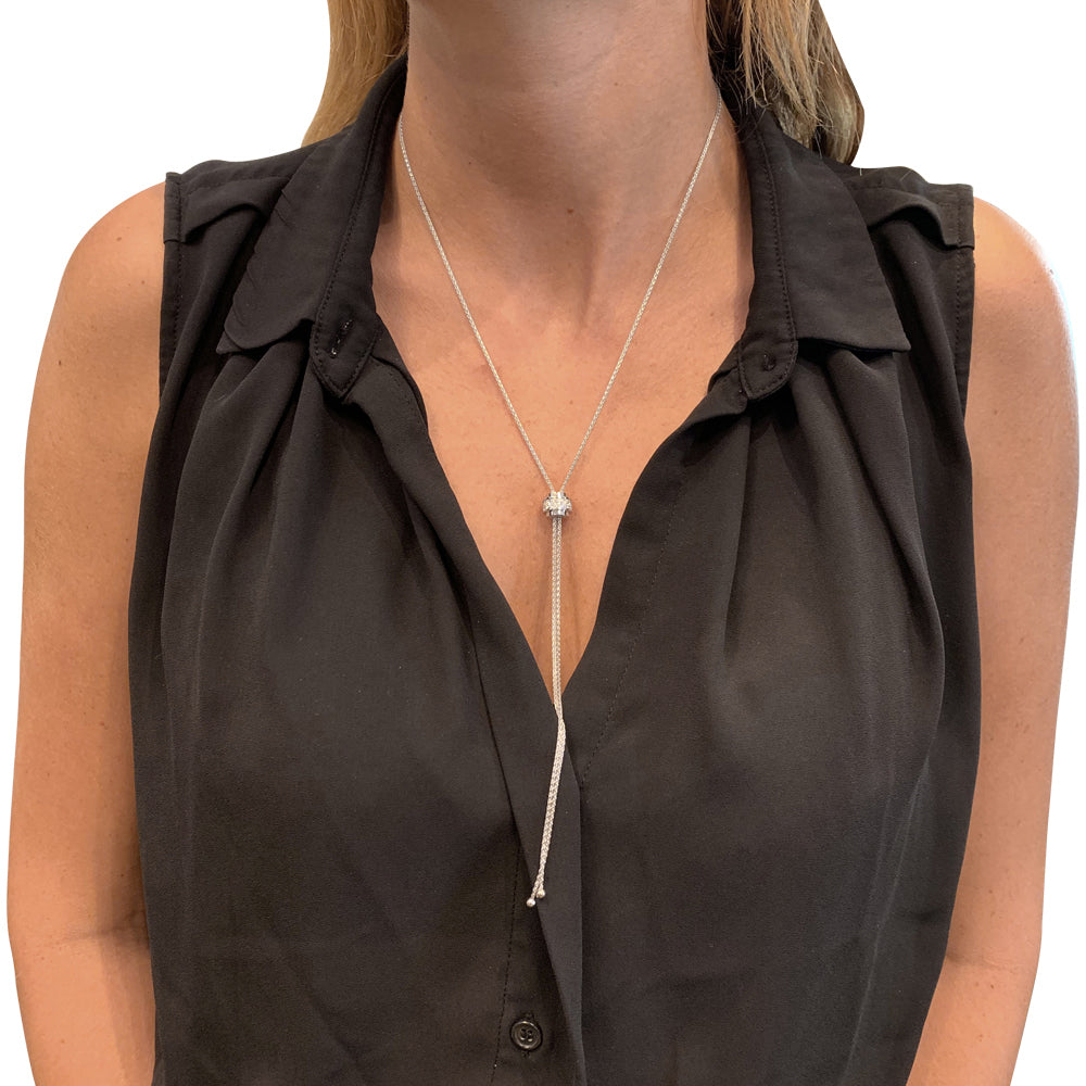 Piaget necklace, "Possession", white gold and diamonds.