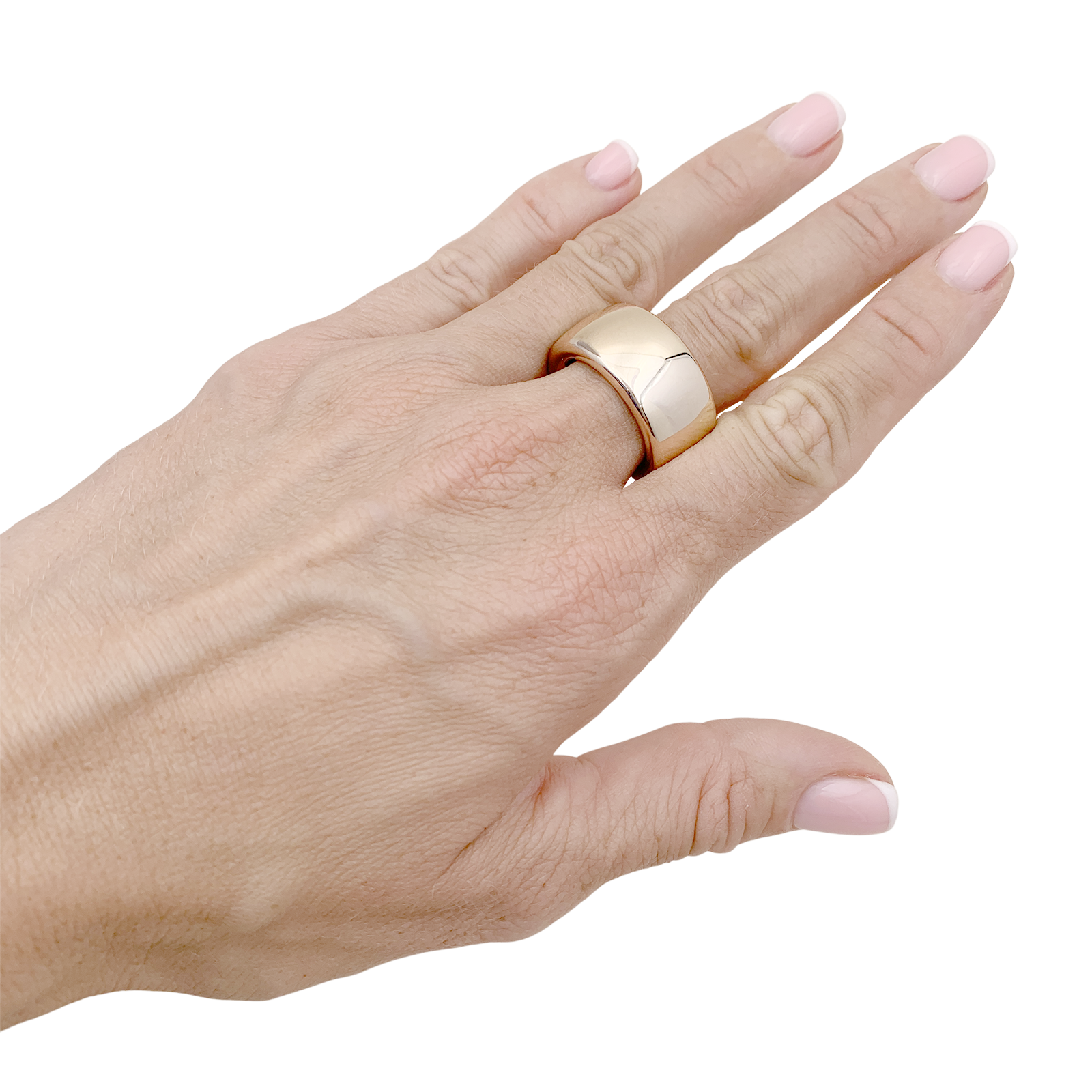 Bague Pomellato, "Iconica Medium Large", or naturel.