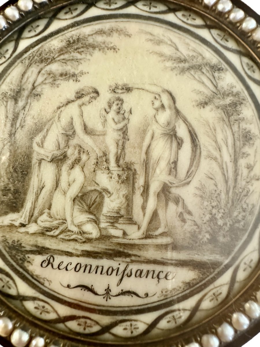 Drageoir En écaille Et Or, époque Directoire par Mathias Roger - Maison Eloe