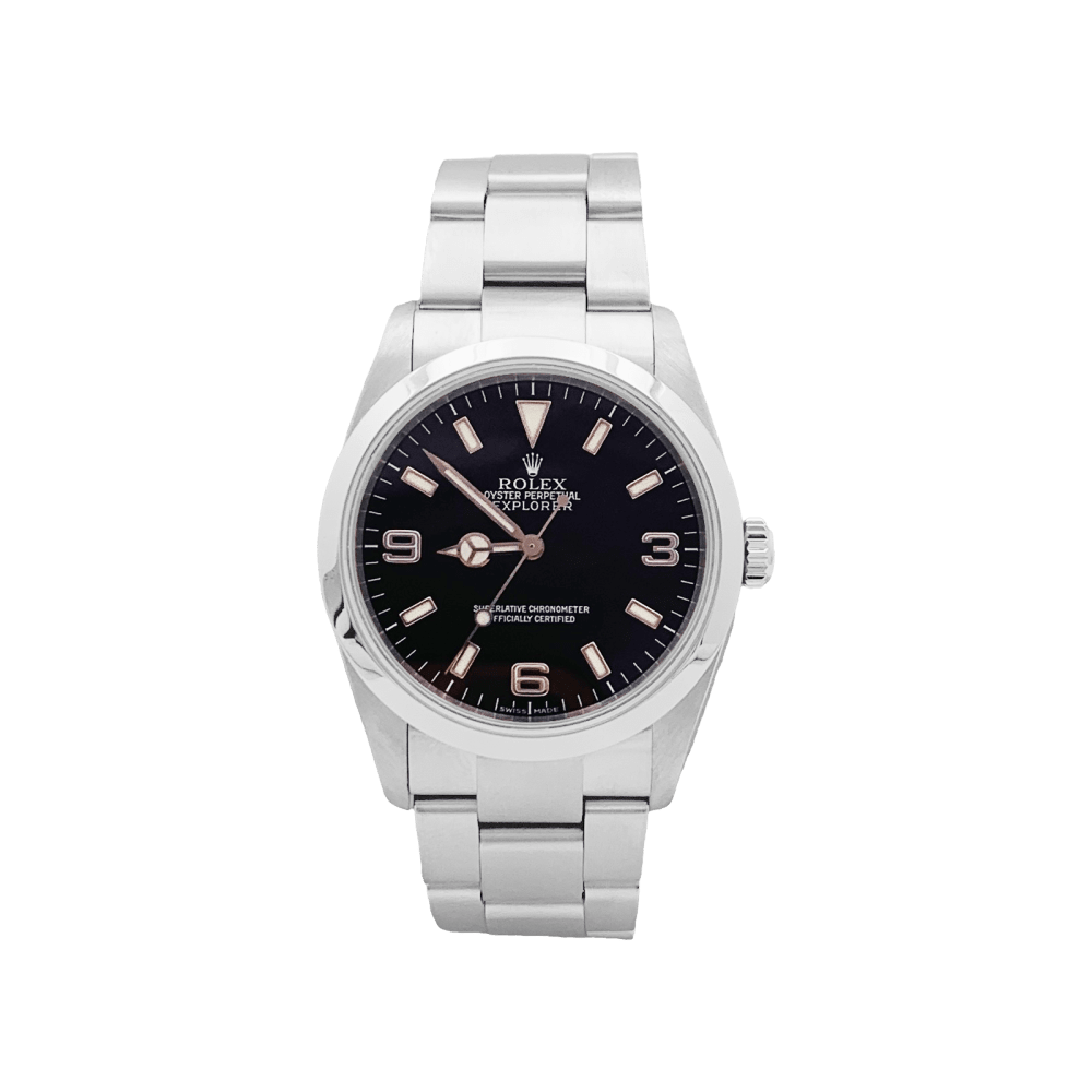 Montre Rolex "Oyster Perpetual Explorer", acier.