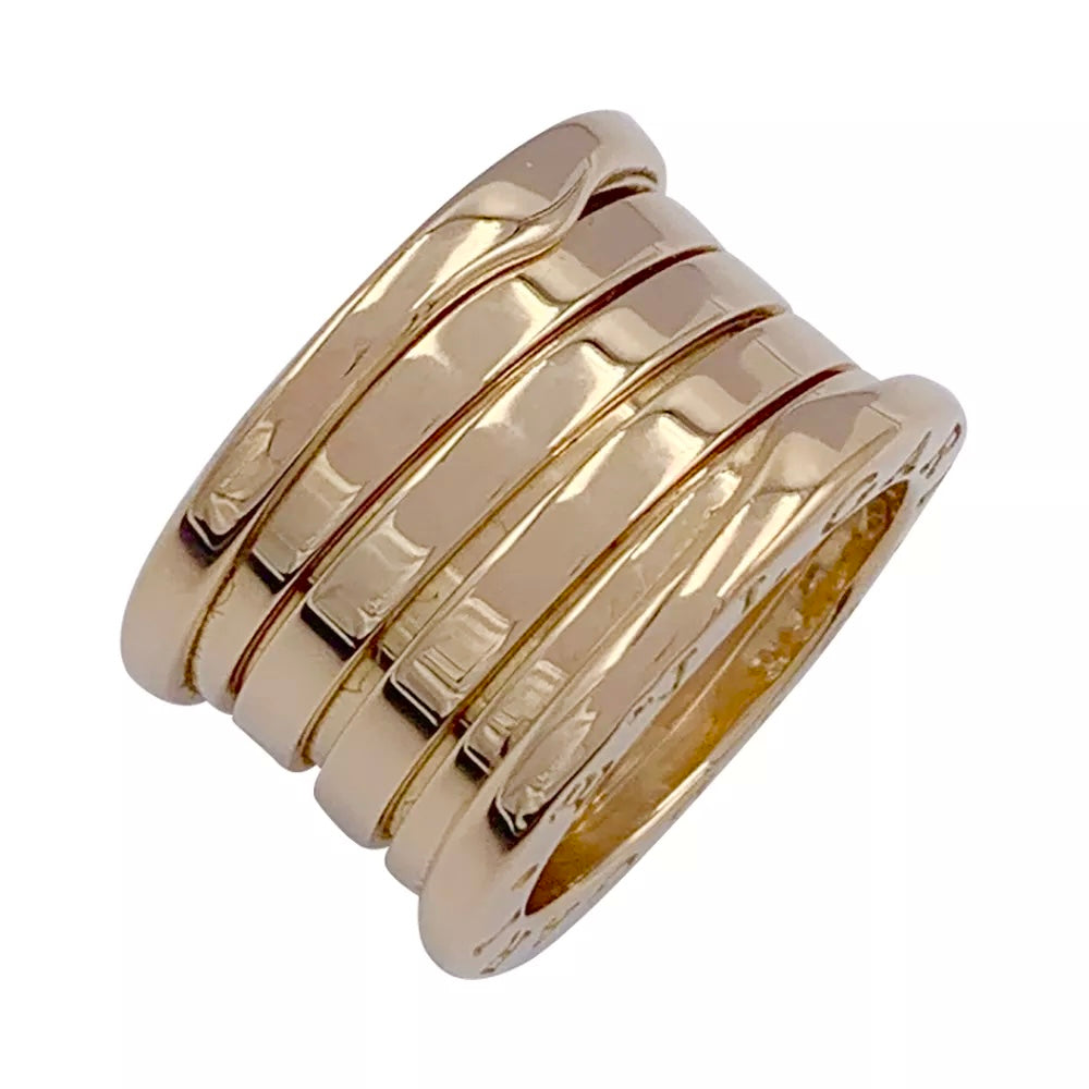Bague Bulgari, "B.Zero1", or jaune
