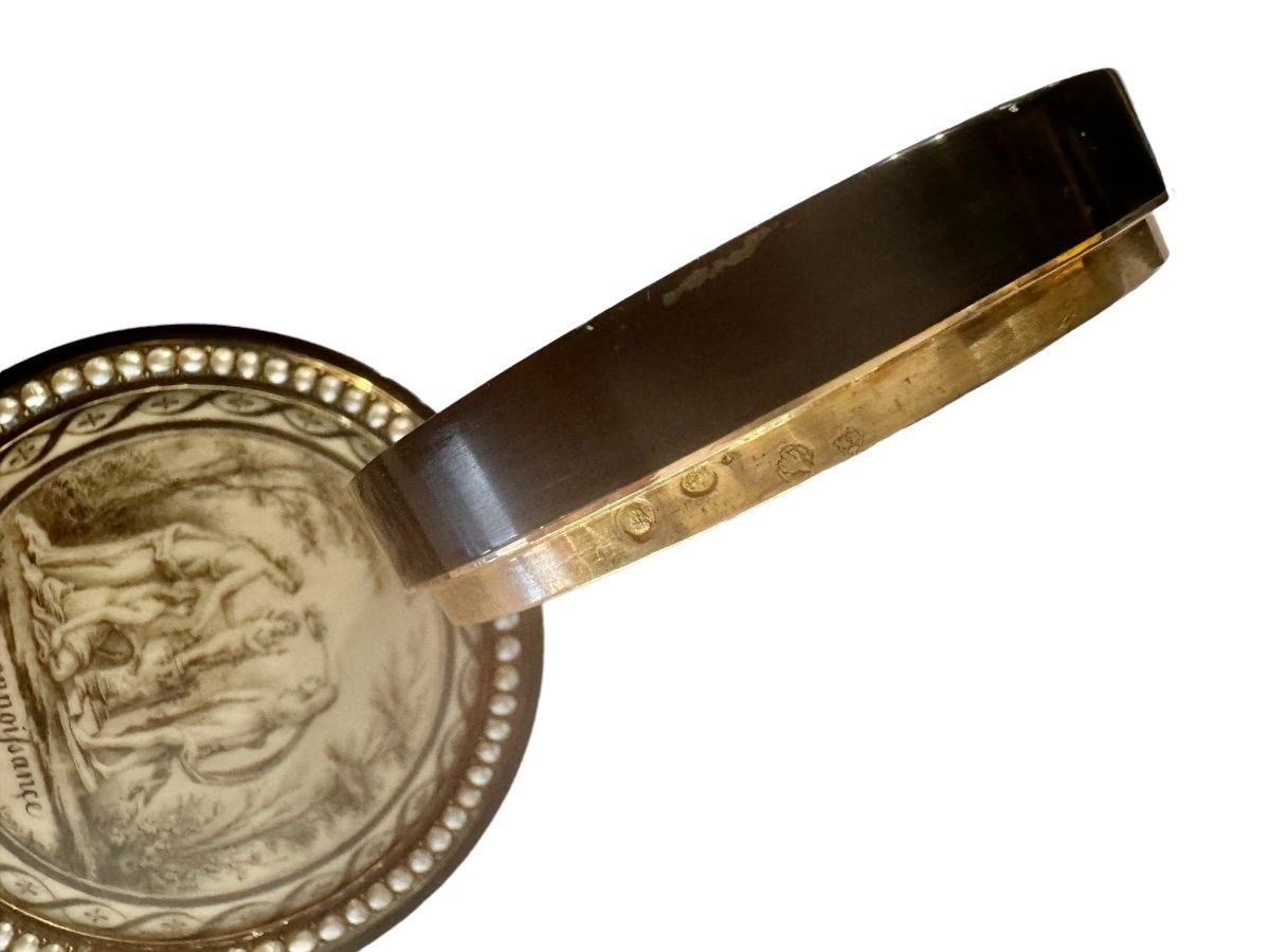Drageoir En écaille Et Or, époque Directoire par Mathias Roger - Maison Eloe