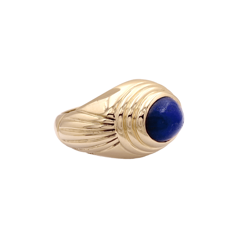 Bague Boucheron,"Jaïpur", or jaune, lapis-lazuli.