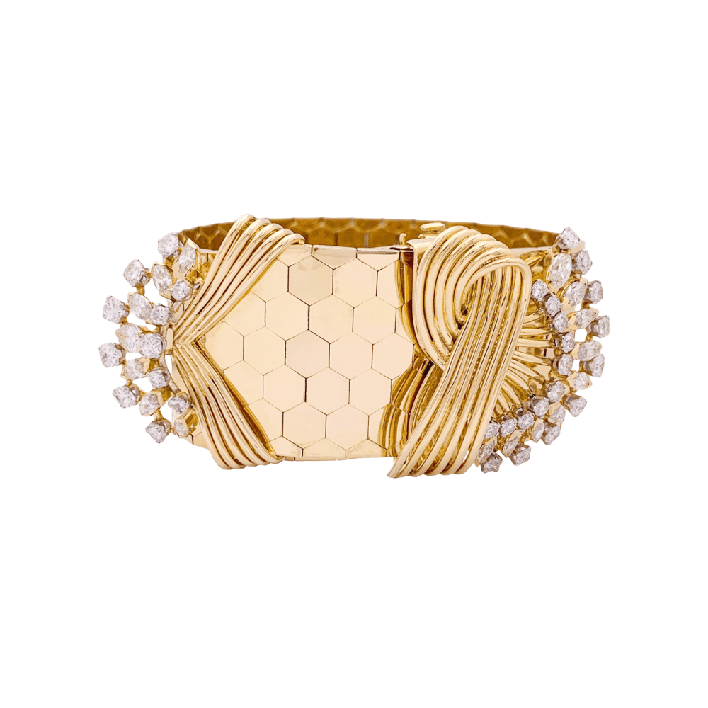 bracelet-ruban-vintage-or-rose-diamants-maison-eloe