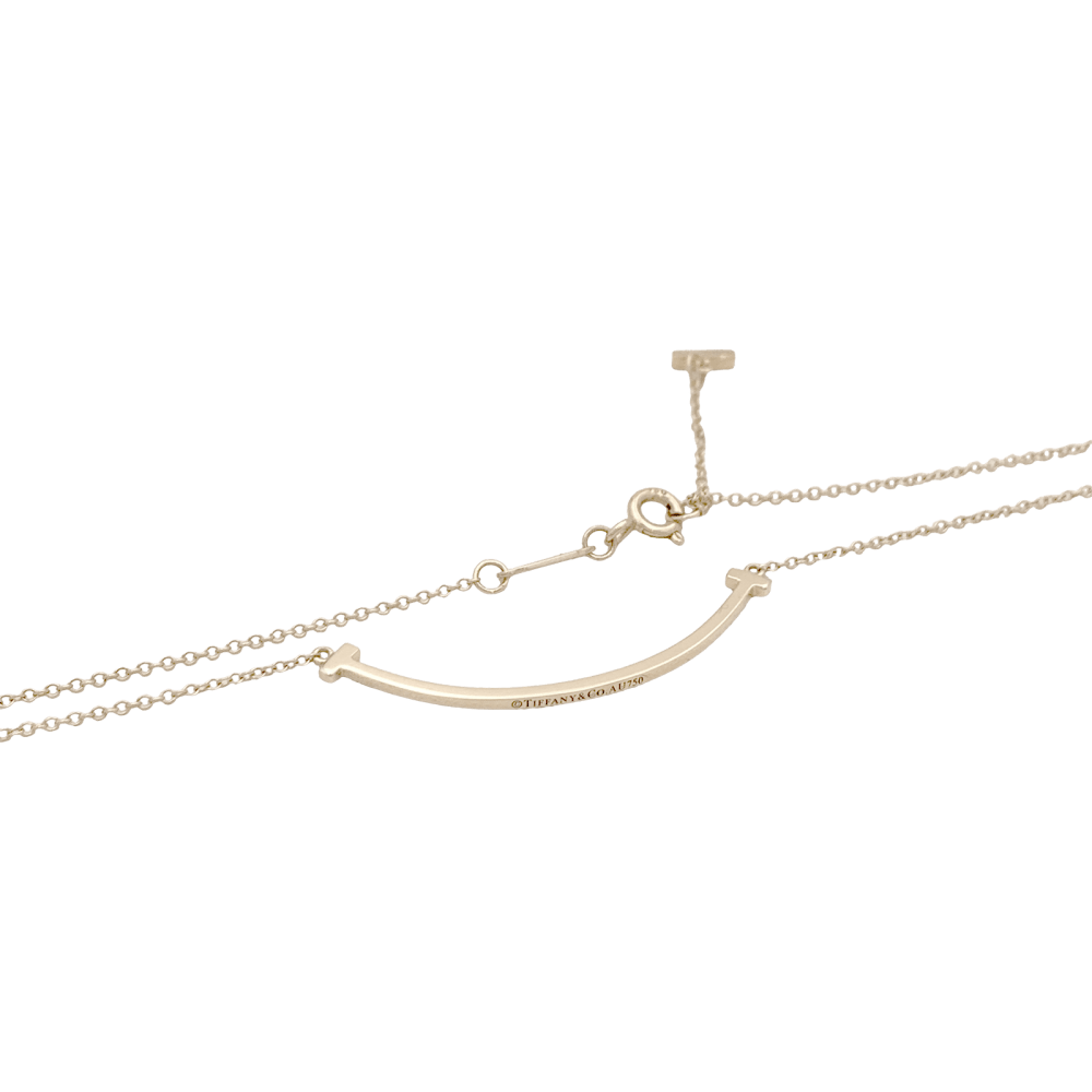Collier Tiffany & Co., "Tiffany T Smile", or jaune. - Maison Eloe