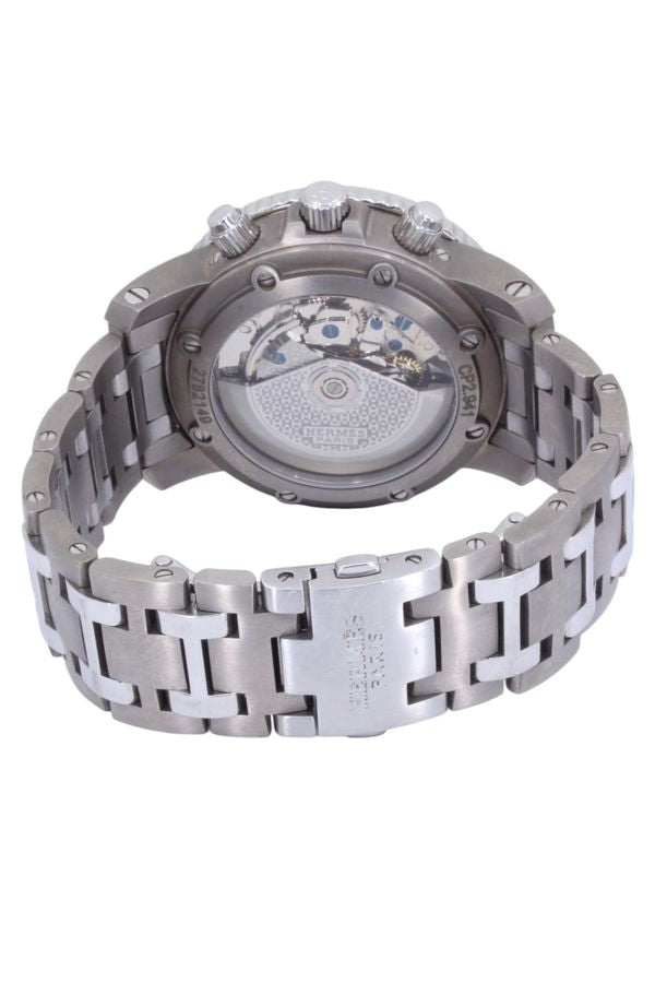 HERMÈS Clipper watch in titanium