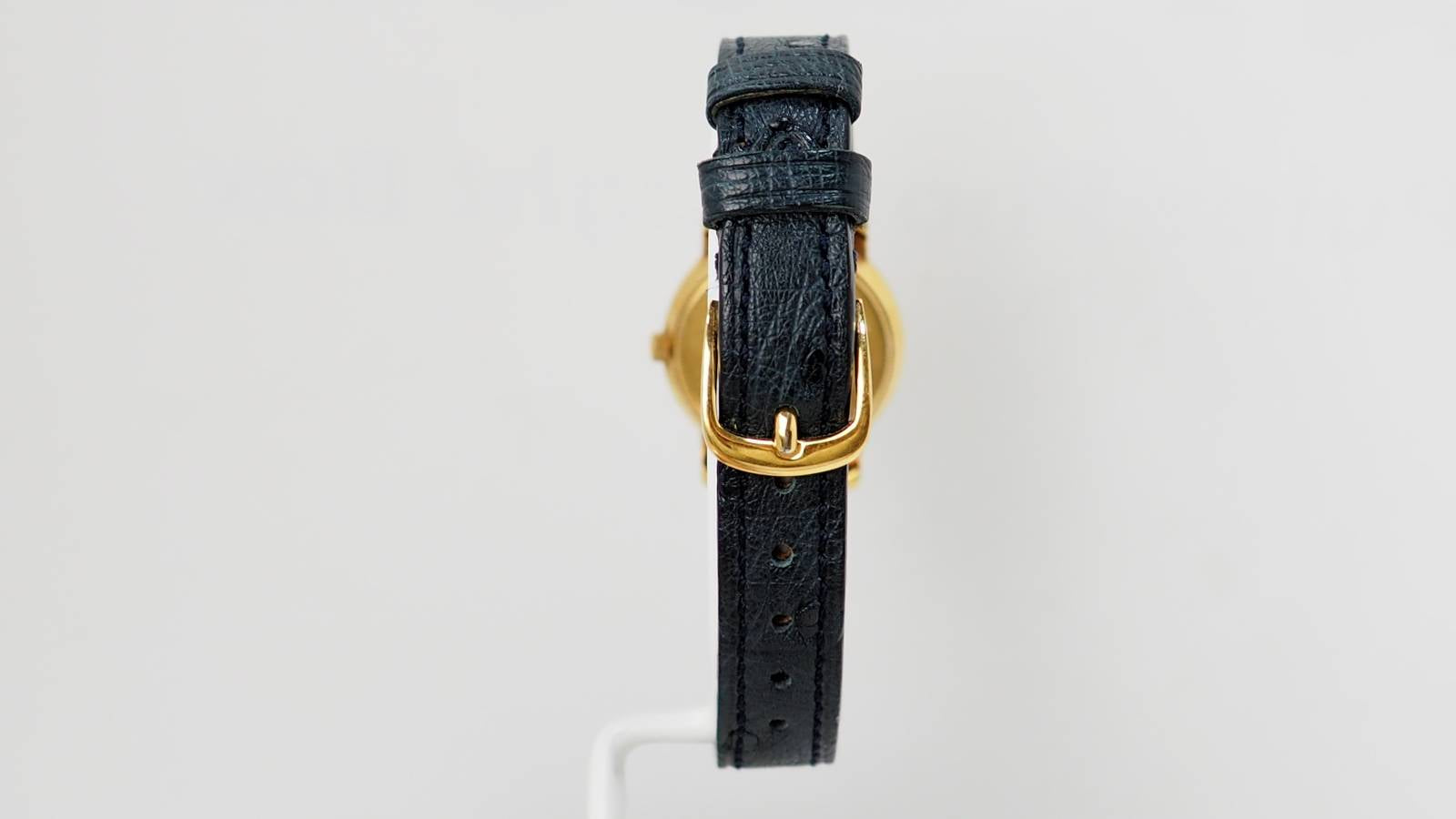 Hermes, Used Sellier Watch Gold on Leather
