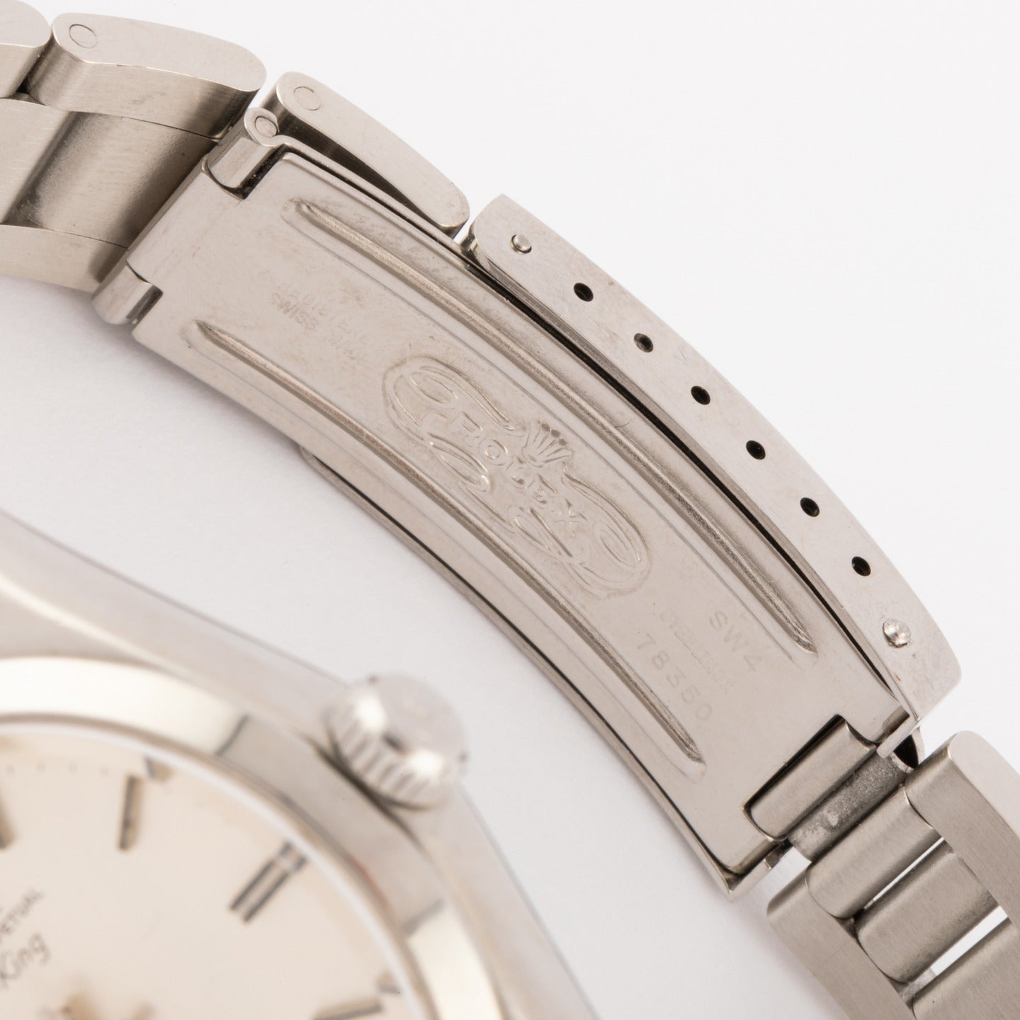 Rolex Air-King steel watch