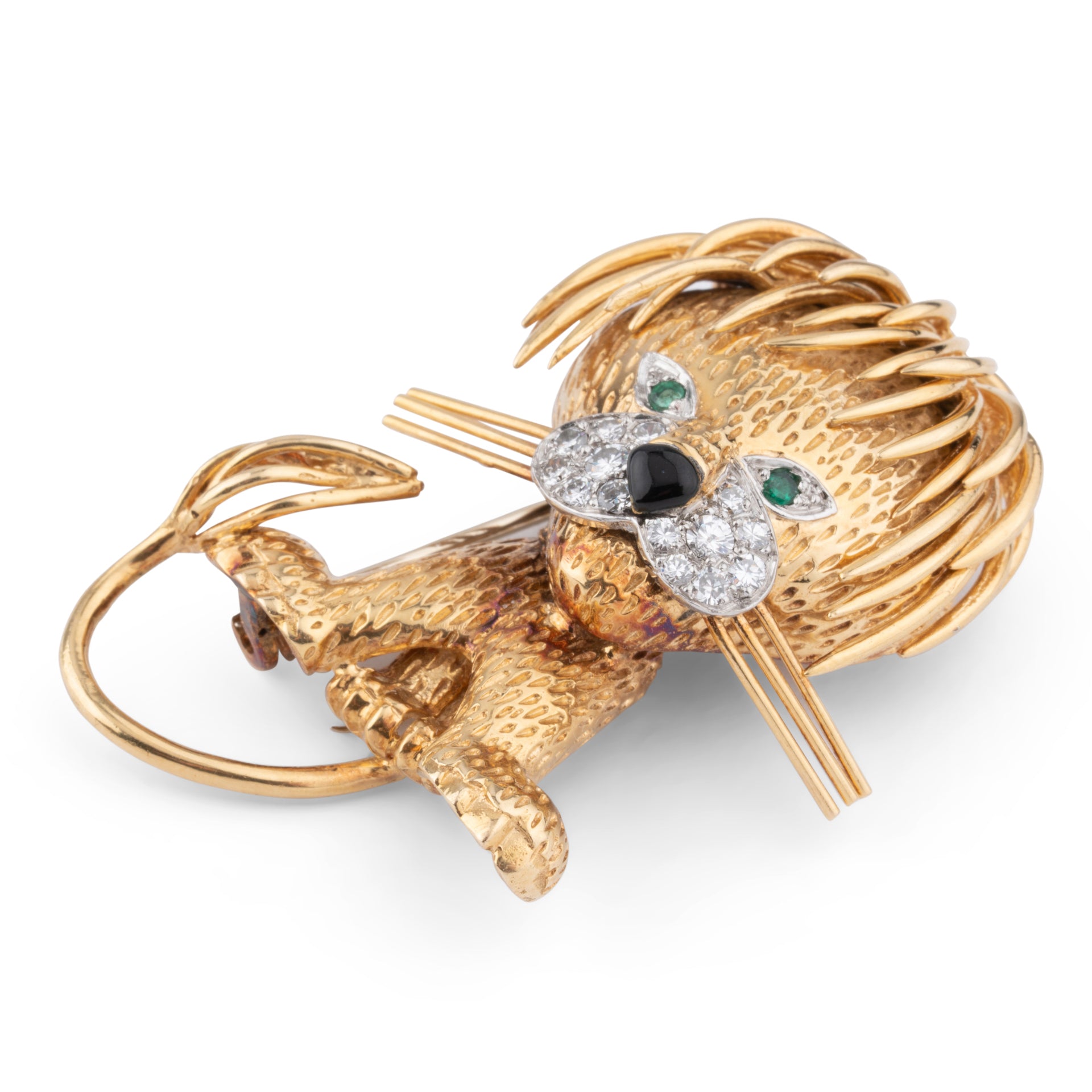 Van Cleef & Arpels “Ruffled Lion” Brooch
