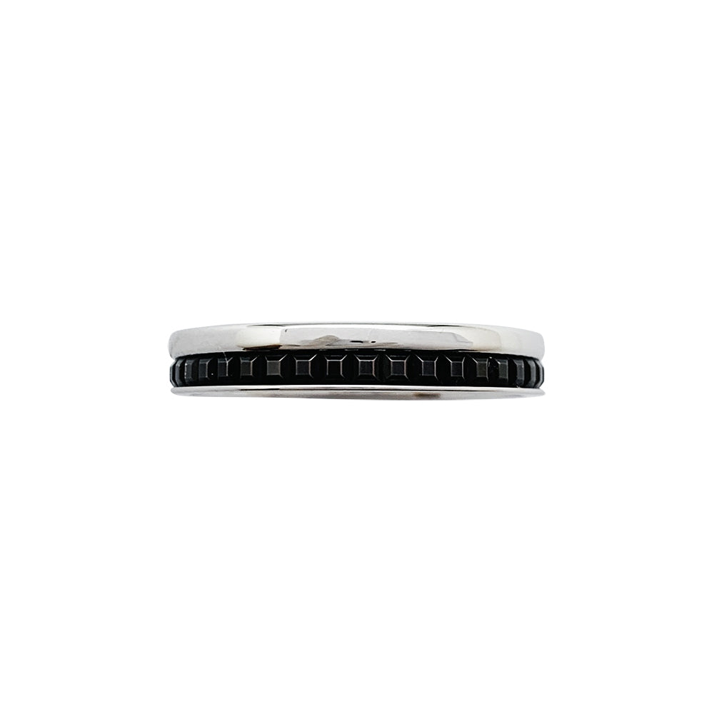 Alliance Boucheron,"Quatre Black Edition", or blanc, PVD noir.