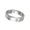 Alliance Cartier, "Love", or blanc, diamants.