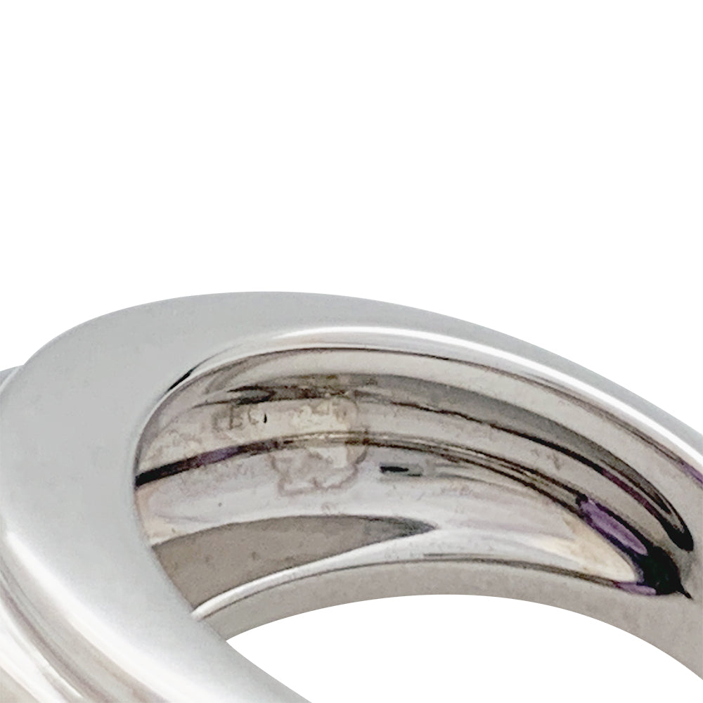 Bague Boucheron, "Roxane", or blanc améthyste.