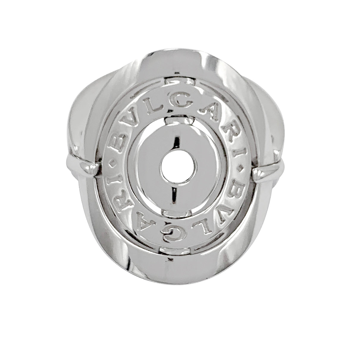 Bague Bulgari, "Astrale", or blanc.