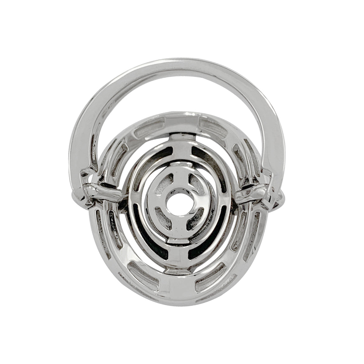 Bague Bulgari, "Astrale", or blanc.